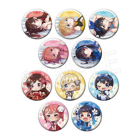 『彼女、お借りします』トレーディング缶バッジ チャイナver. 1SET/10個入【BOX】